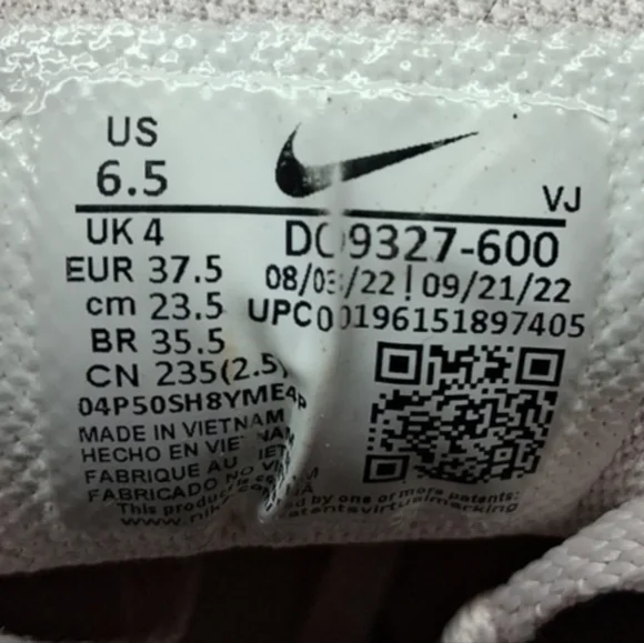 Nike Metcon 8 Training Shoes Womens Size 6.5 Pink Beige DO9327-600 Sneakers - Picture 9 of 9